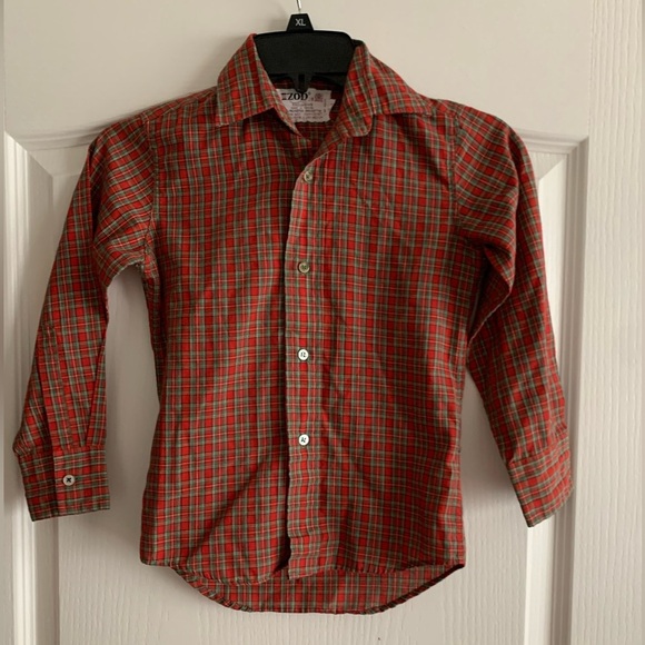 Vintage 80s IZOD Lacoste button down shirt size 8 - Picture 1 of 6